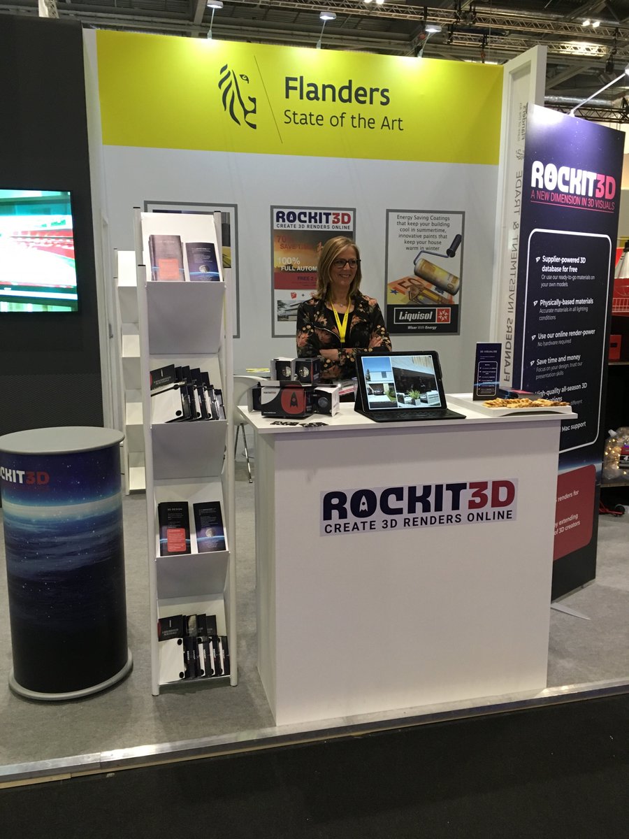 Flanders_UK's tweet photo. Last few hours to meet our #Belgian #Construction #Innovative companies from #Flanders stand C70 @FuturebuildNow #Liquisol #Ecork #Rockit3D #Econac @FlandersTrade https://t.co/wRJmrVLbVB