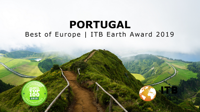 2019 TOP 100 AWARDS, ITB BERLIN Sustainable Top 100 Destination Awards Event hosted by ITB Berlin - Destinations showing international leadership and innovation in responsible and sustainable tourism. #Portugal is the winner of the #BestofEurope award #Portugal ... 👍