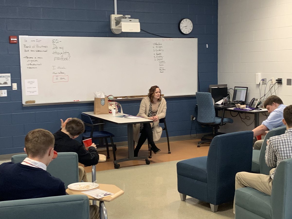 Sensei_Webster's tweet photo. Susi Chaplin our community partner from Newcomb Oil sharing some knowledge with our boys “Don’t let go of something that brings you energy.” Yes! @flyndefy #operationpurplecow https://t.co/K7d94AGkXo