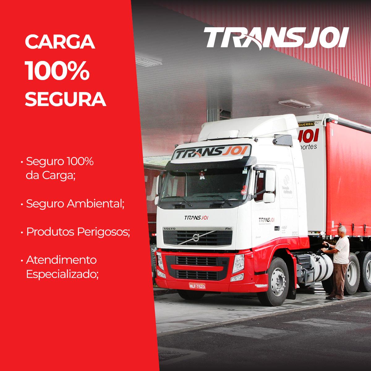 Transjoi1's tweet photo. Segurança: uma palavra que certamente preocupa muita gente quando se fala em transportar cargas, não é mesmo?

Aqui na Transjoi estamos sempre em constante aperfeiçoamento a fim de proporcionar prestar um serviço de máxima segurança para nossos clientes.

#Transjoi #Segurança https://t.co/DzRBgYlcka