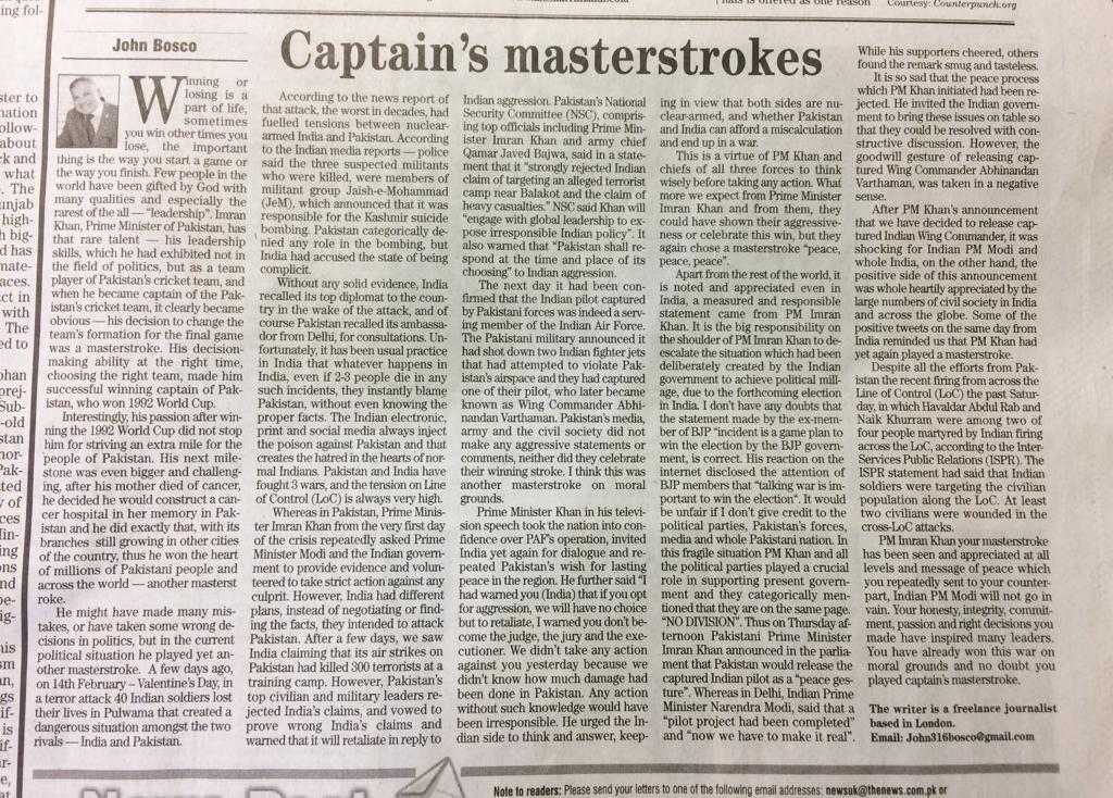 phelvi's tweet photo. An excellent article by my friend John Bosco. https://t.co/26qD3ZcMf2