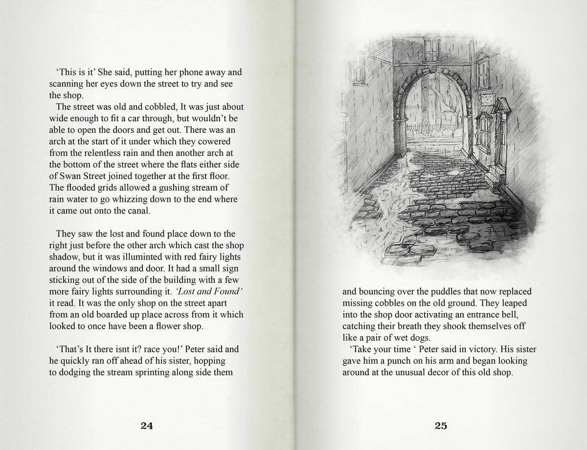 Happy World Book Day! I decided to  write my first novel this week, as you do. So here is the first illustrated spread from 'The Land of Lost Things' If you cant find anything else to read today. #WorldBookDay #illustration #ChildrensBooks #ignoremyeditorialskills