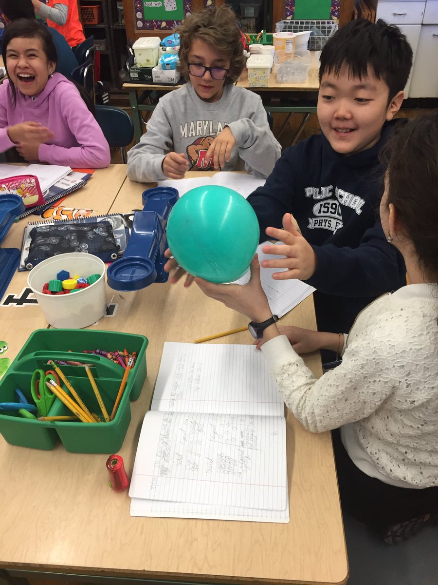 MrsSimmons159's tweet photo. Challenge: How can we prove that air is a type of matter? #159scientists @PS159_Q https://t.co/u4oQIAOEQE