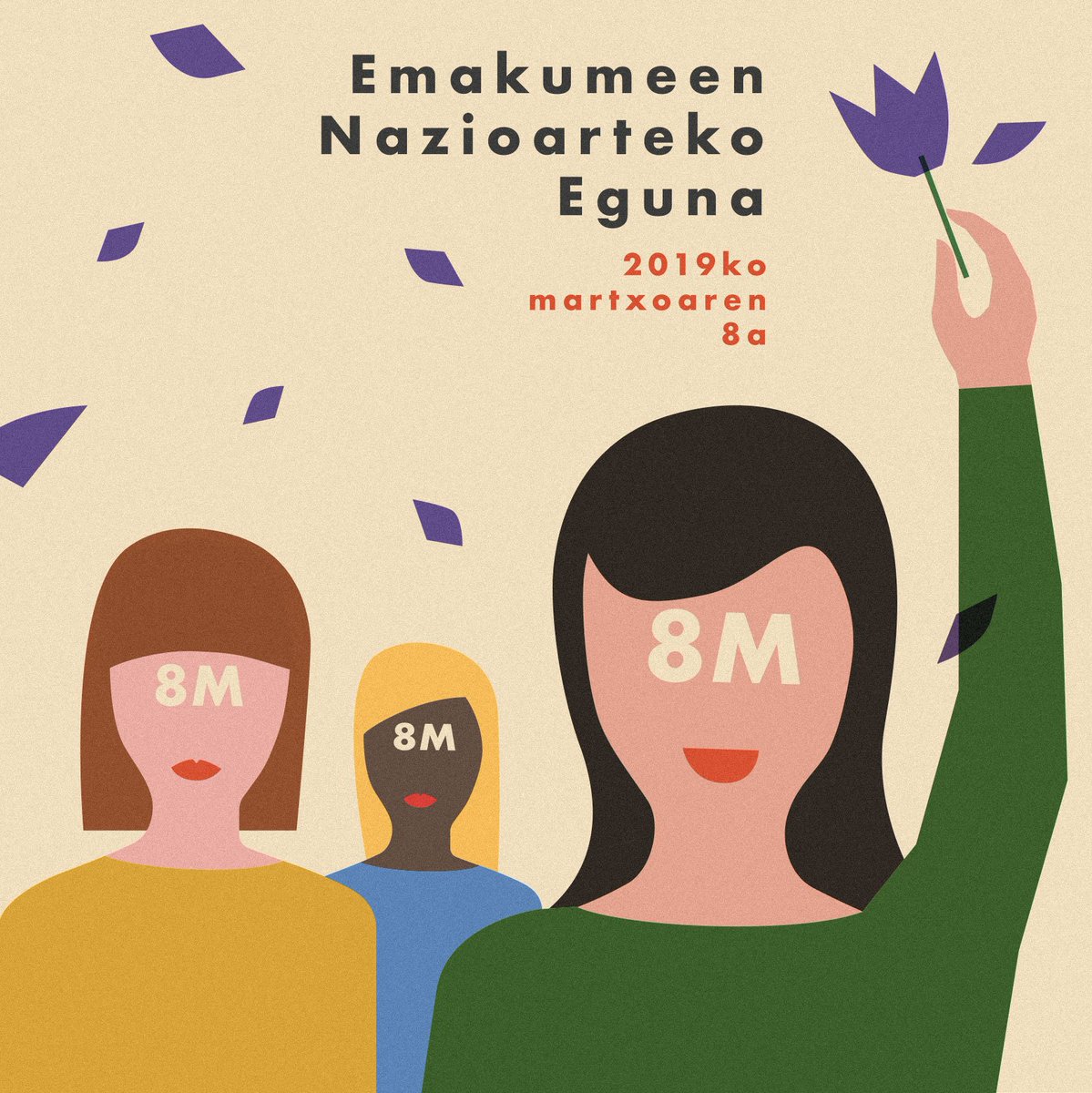 Que pronto dejemos de hablar de #IgualdadDeGénero porque ya no sea necesario #CeroDiscriminación 
-- 
Versión amplia del cartel que ilustramos para Zarauzko Udala Parekidetasun Departamentua/Departamento de Igualdad del Ayuntamiento de Zarautz para el #8M2019 #DiaDeLaMujer