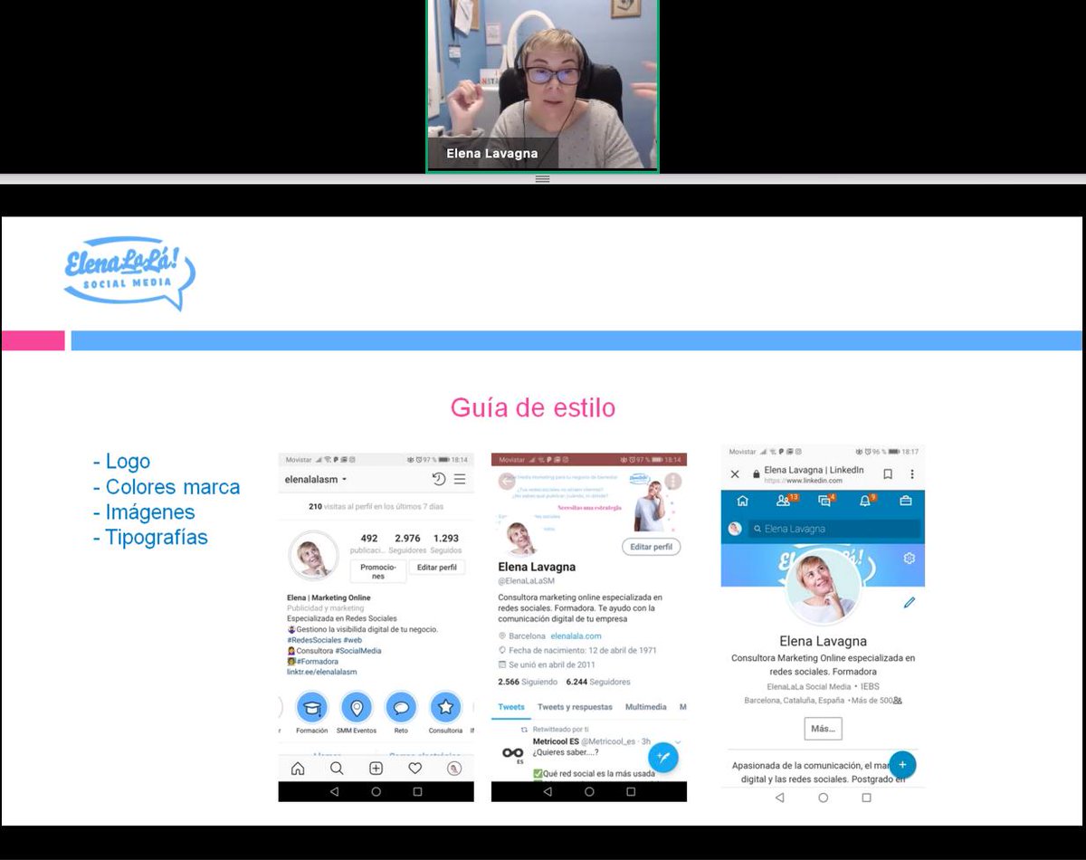 Vezkmx's tweet photo. Es básico tener una guía de estilo muy clara para tu marca!

En Markepedia Digital 2019 con @ElenaLaLaSM 

#MD2019 #Marketing #MarketingDigital #RedesSociales https://t.co/dyHIArugcc