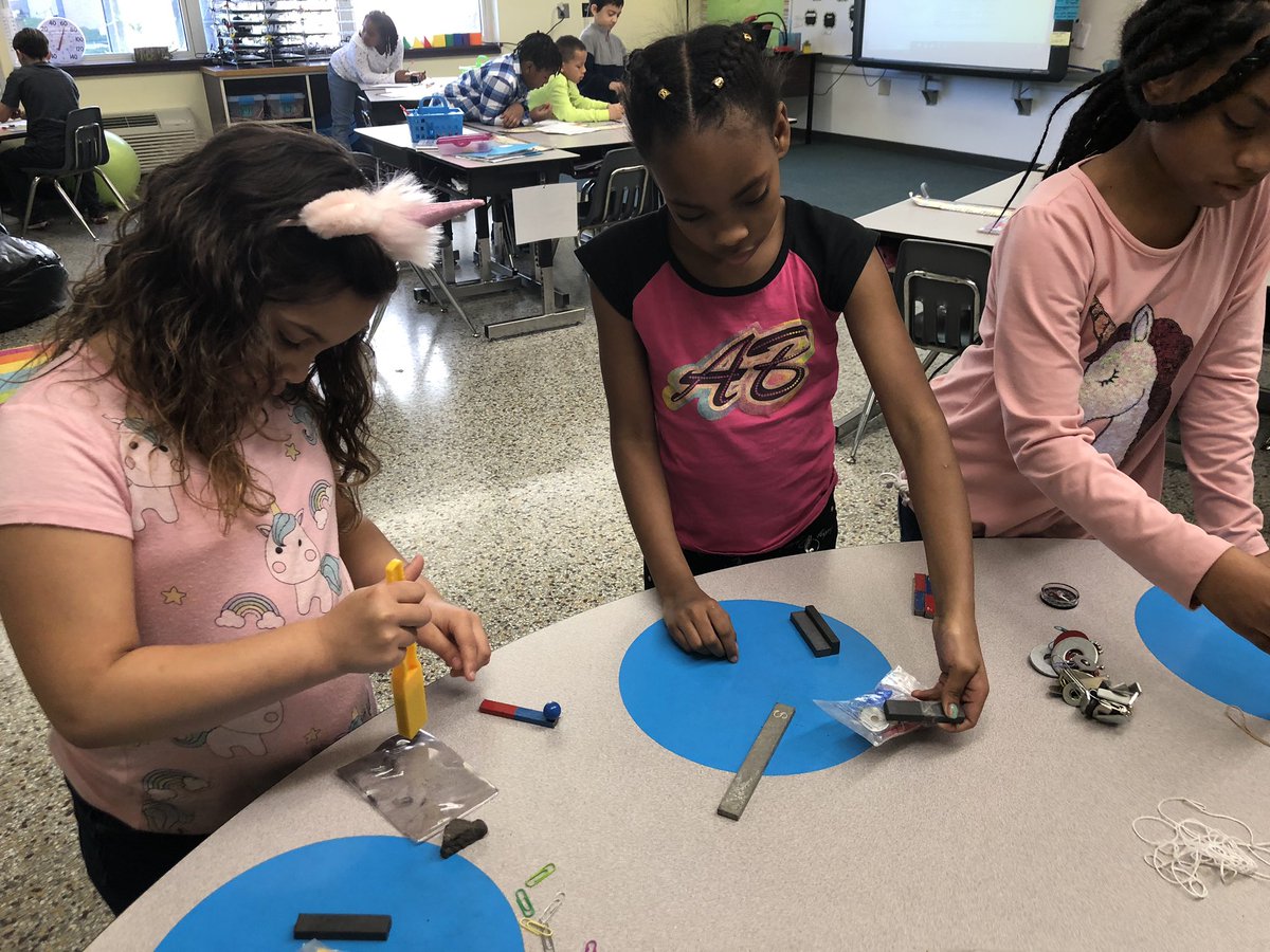 kvillemeadows's tweet image. Love when my students are so excited to learn, working together to test their hypothesis on magnets to see what is magnetic or not. #funinlearning @LuxfordES