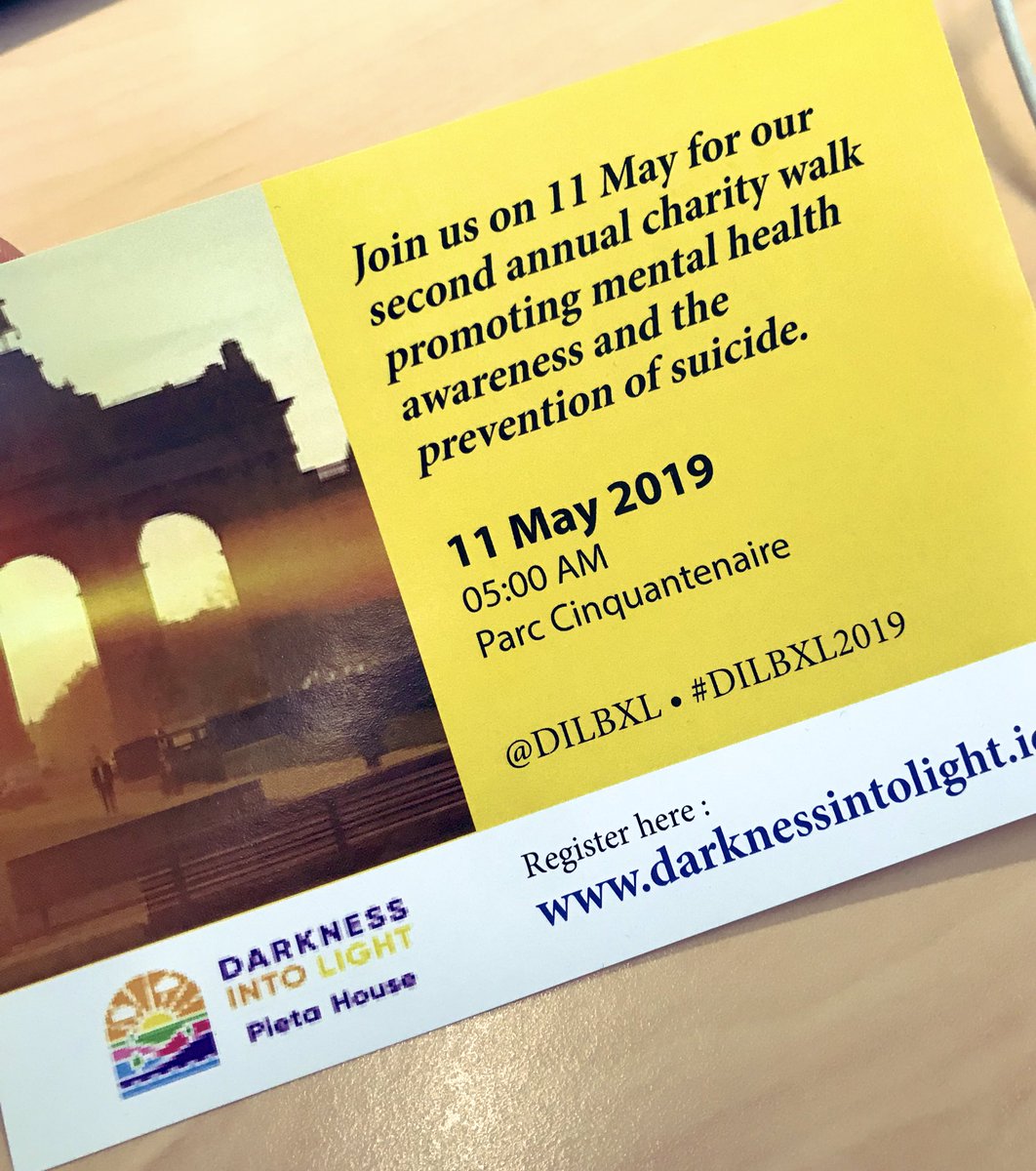 V_Andriukaitis's tweet photo. 1 in 6 people in the #EU has a mental health issue. 
84 000 people died from consequences of #mentalhealth in 2015.
Can we all do a little something to raise awareness? Join us 11 May for a walk to show that we can 💛
#dilbxl2019 #SuicidePrevention https://t.co/QXH8ESmpCm