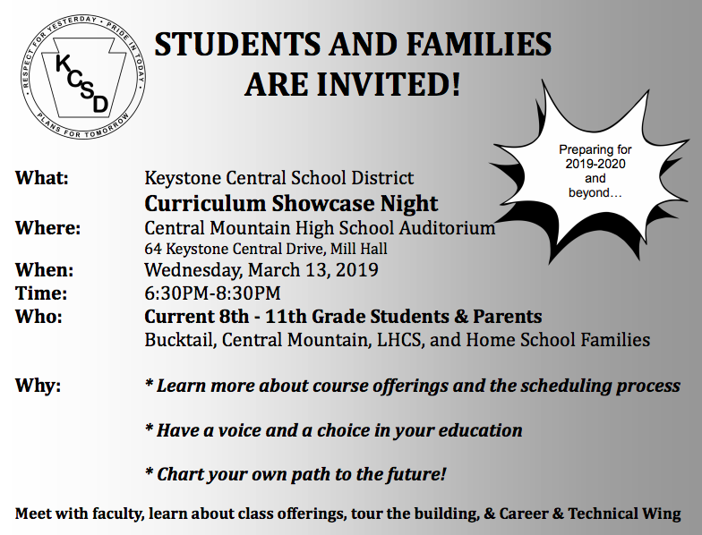 CMMSWildcats's tweet photo. Check out this great opportunity to find out what is offered at CMHS on Wednesday, March 13 at 6:30pm!  See you there!! https://t.co/reRuoH24Tp