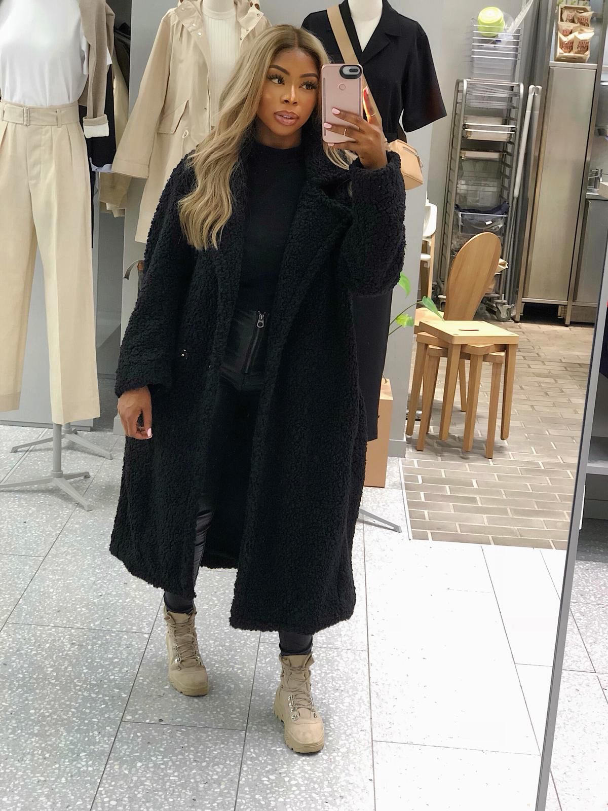 House of cb teddy coat discount