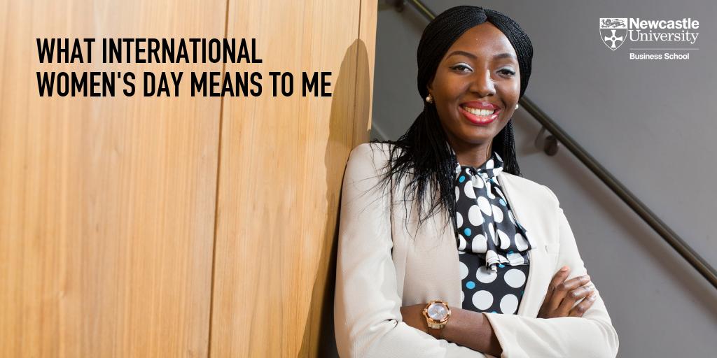 NCLBusiness's tweet photo. Hear from Taka Kpanja, our 'Women in Leadership' scholarship holder and Business Ambassador, on what International Women's Day means to her in this recent blog post: https://t.co/O37trv13Et https://t.co/wAxkx4uZ81