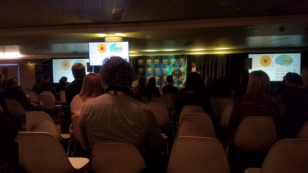 Who knew fonts could be so interesting! Fascinating talk by <a href="/davidkiosk/">David Bailey</a> about the <a href="/BBC/">BBC</a> typeface change <a href="/DMXDublin/">DMX Dublin</a> #DMXdublin