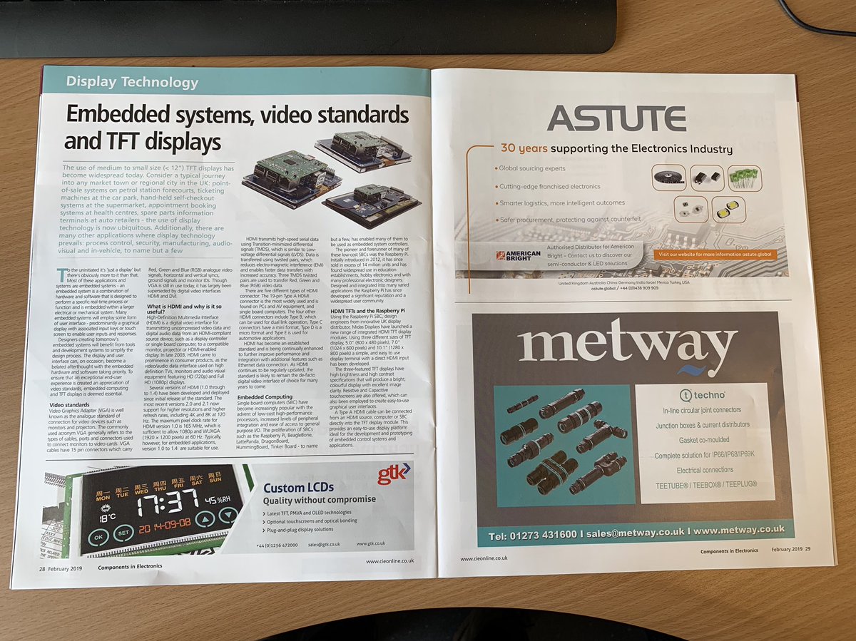 Midas Displays On Twitter The February Copy Of Cie Magazine