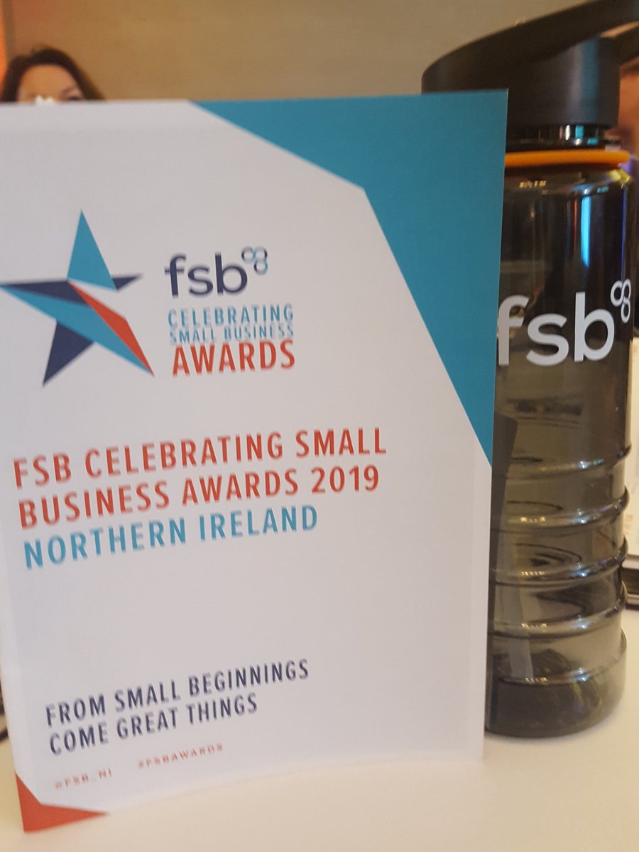 TruskaWeb's tweet photo. #FSBAwards #FSB_NI great lunch next 4 awards underway https://t.co/jtTIMQosj4
