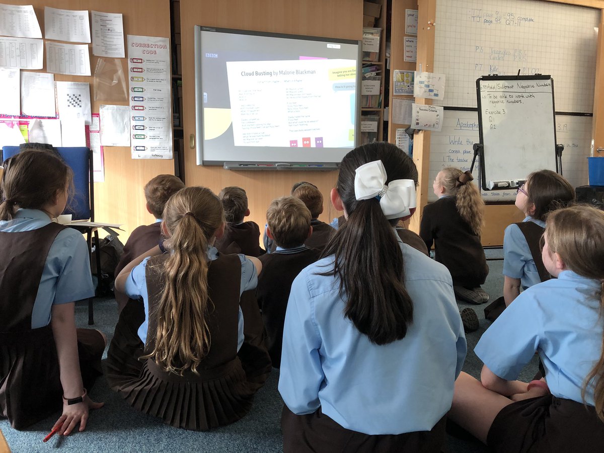 StFillansPS's tweet image. P6C are loving the BBC Teach live lesson live stream. They are hoping for a shout out! #BBCTeach #LiveLesson
They would love to ask  @malorieblackman where she finds her inspiration to write her awesome novels. 
Thanks 🙂 📚