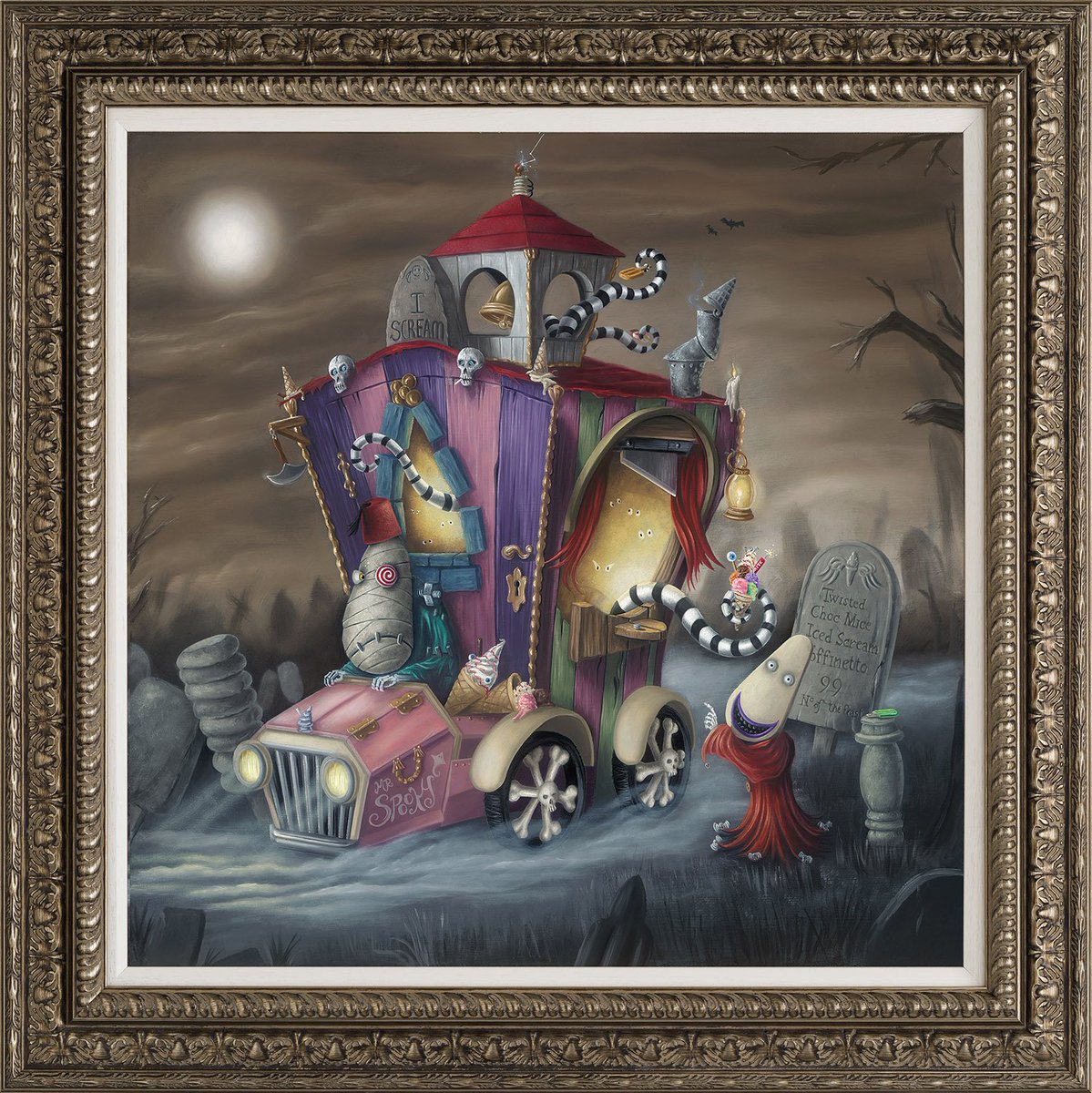 castleartICC's tweet photo. Think you know the creative world of @Impossimal duo Peter and Jayne Smith? Think again! Featuring adult jokes, Victorian imagery, and reinvented literature, "Eccentricus Britannicus" may be their most raucous release yet. Available to view now, ahead of tomorrow's release. https://t.co/da2R7ghaVn