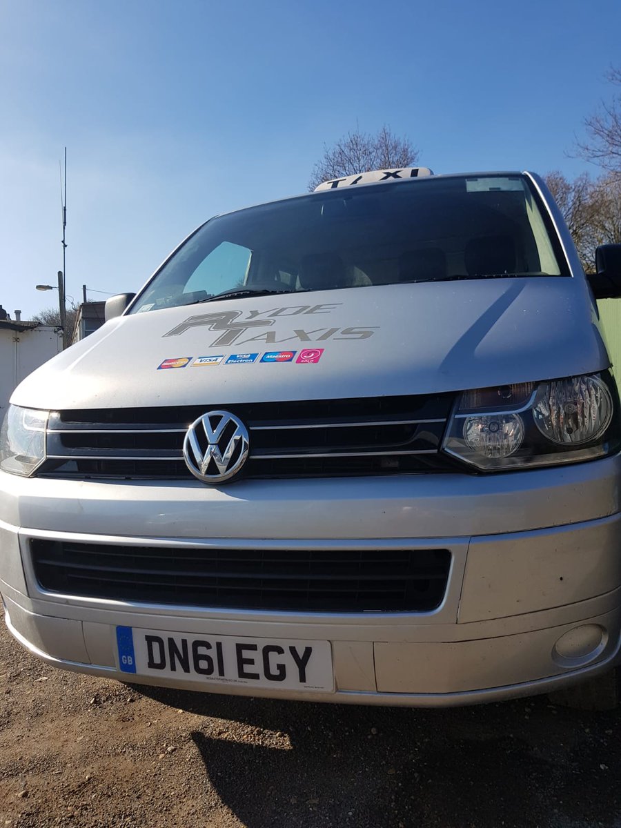 Are you going out this weekend? A group of you needing a taxi? We have 7 and 8 seat buses available, Give us a call.. 01983 811111