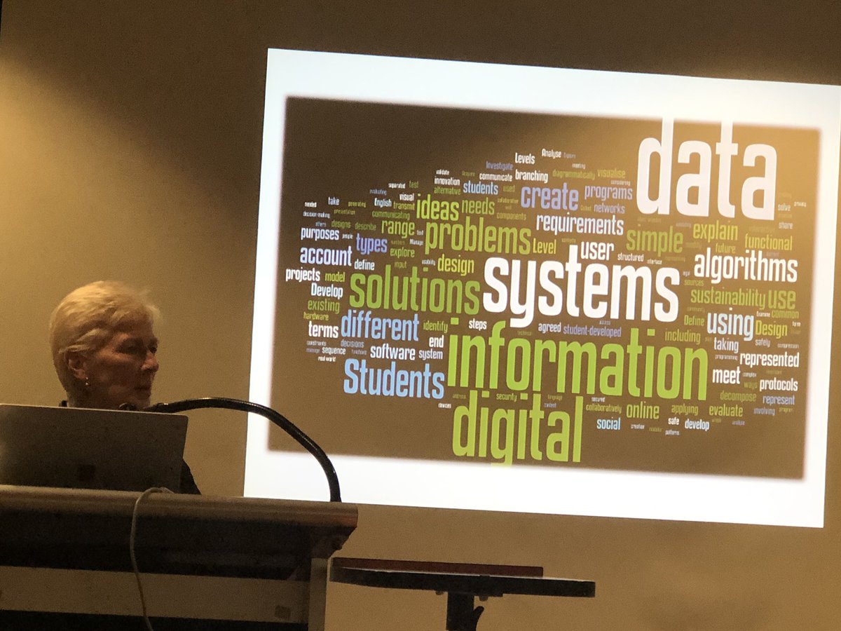 ktyrwhitt's tweet photo. @EdTechSA Paula Christophersen we all view the curriculum from our own perspective #thinkingtechnologically https://t.co/apDnXxS6Kd