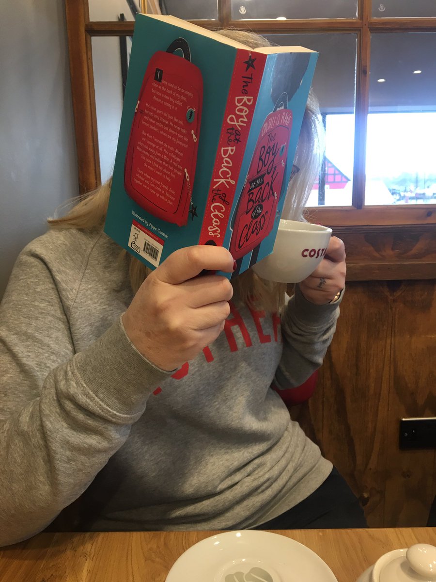 ColeridgeSchool's tweet photo. Thereβs only one member of staff who this could be #catchmereading #wheredoyouread https://t.co/u5pnKjJXJT