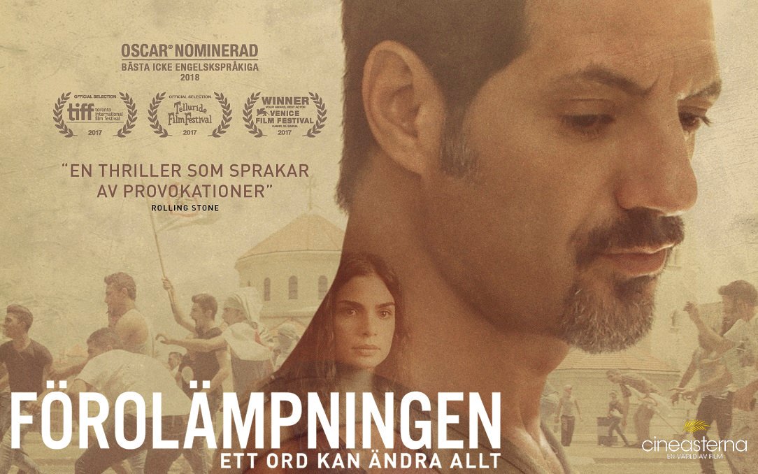 cineasterna's tweet photo. Ziad Doueiris gripande thriller är den första libanesiska filmen som Oscarsnominerats för Bästa icke engelskspråkiga film. Förolämpningen (2017)
Nu på https://t.co/h1fT9gI8b9
#Cineasterna #ZiadDoueiri #TheInsult #Linsulte #Bibliotek #Filmtips #Svbib https://t.co/Lq3srgpn0A