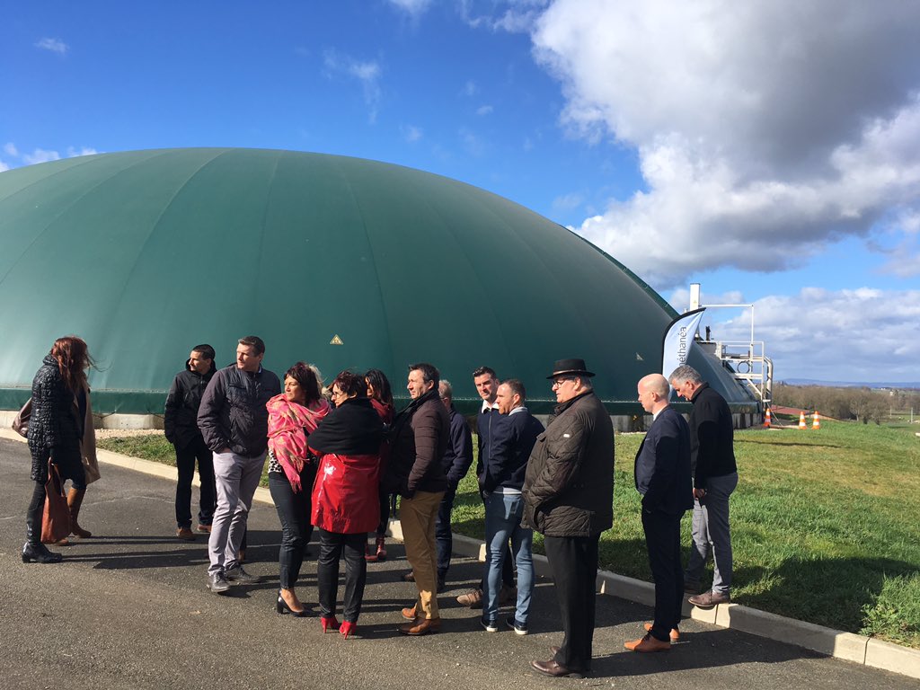 davidbouit's tweet photo. Visite de l’entreprise METHANEA ce jour sur Bresse Tonic dans le cadre de notre business 360 sur le secteur BB.
Merci à Thierry THENOZ pour son accueil 👍 https://t.co/A5NsP3nzMc