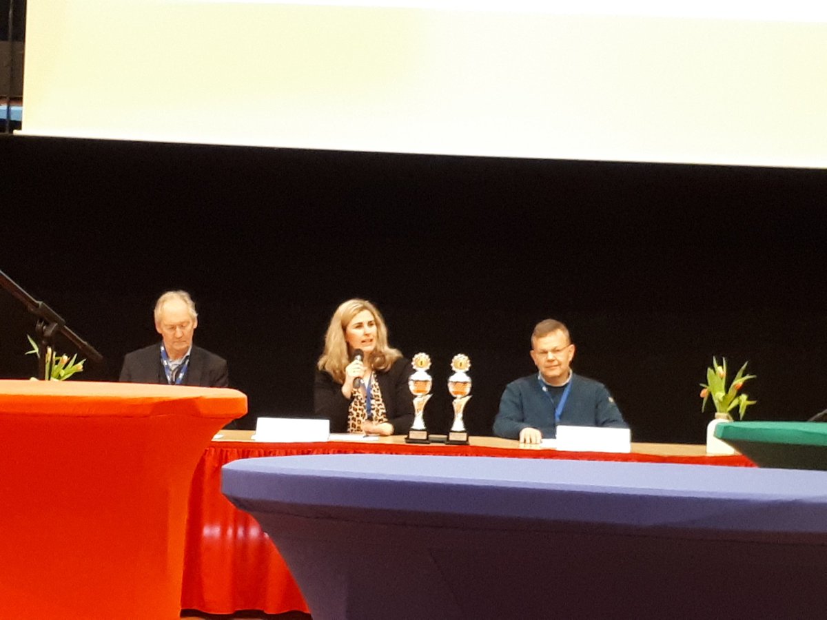 De jury is er klaar voor. 
Jongerendebat Stellingwercollege.