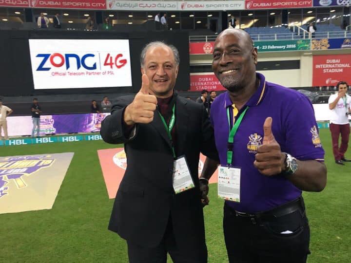 Happy Birthday to Sir Viv Richards ... He is the best thing happened to PSL & us. 