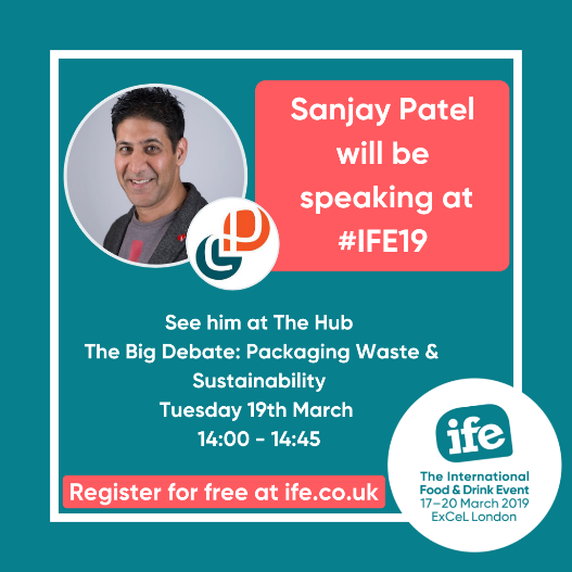 Tackling the paramount topic of packaging waste and sustainability – join Andri Constandinou, Helen Bird, Phillip Chadwick &amp; Sanjay Patel to hear their views at The Big Debate on Tuesday 19th at 14:00-14:45.