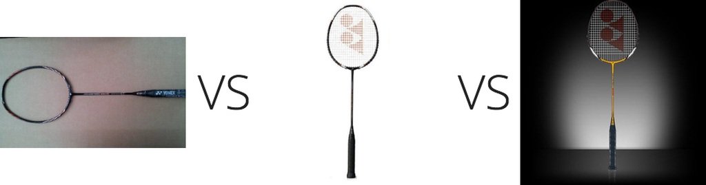RatherGetApp's tweet photo. Yonex Voltric 70 vs Yonex Nanospeed 9900 vs Yonex Nanospeed 7000!
https://t.co/f4Ets8zNxl https://t.co/3WhANXZjks