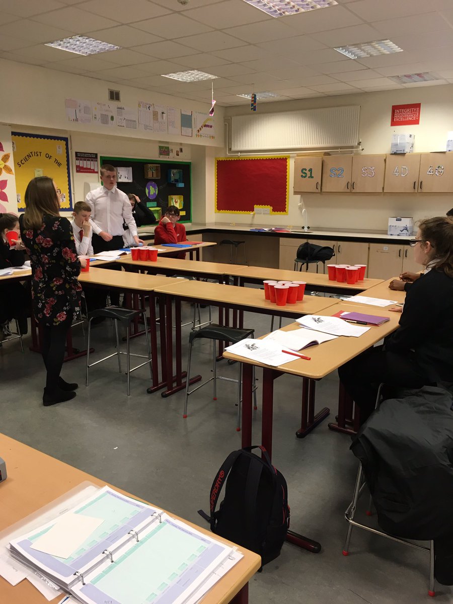 ScienceGHS1's tweet photo. Biology Revision Pong led by our student teacher #funrevision #activelearning #national5 #biology #STEM @GovanHighSchool https://t.co/1q9Cm88Ecj