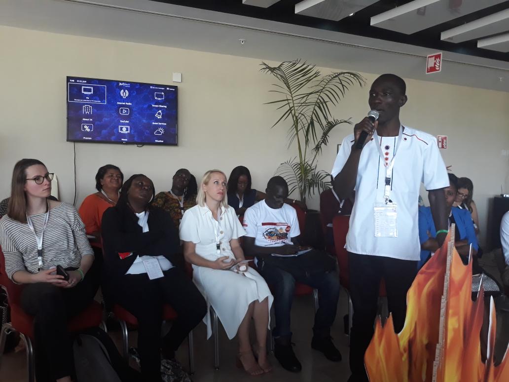 BenardAdallah's tweet photo. "CSOs should lobby the political leadership to have increased health financing. The buck stops at the decision makers," Hon. Adallah-AHAIC Conference 
#AHAIC2019 
#uhcistherealdeal 
#MCASrhrchampion https://t.co/iekQj7Pbgk