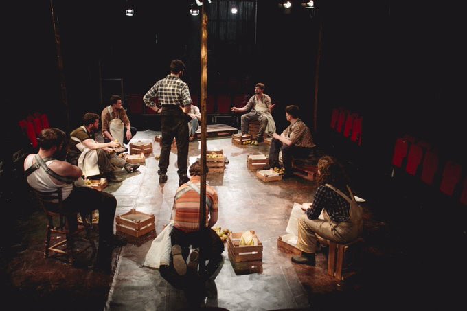 Great night watching <a href="/ALRANorth/">ALRA North Network</a> AFORE NIGHT COME - a hugely challenging piece &amp; haunting piece - well done all