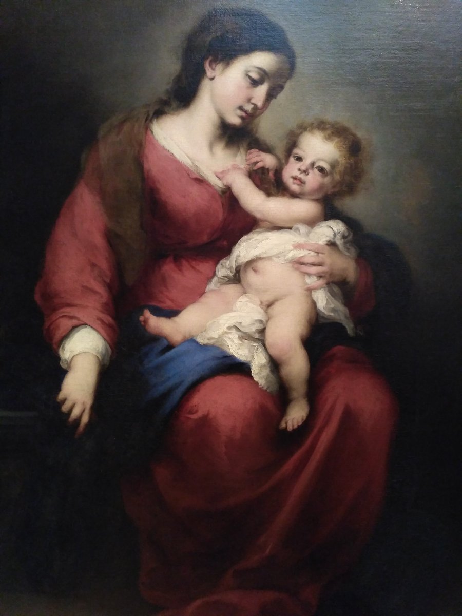 TSombraMurillo's tweet photo. Virgen con el niño de Bartolomé Esteban Murillo en @metmuseum 
#murillo #TheMet #arte #muriloenNY https://t.co/STyY8uanNU