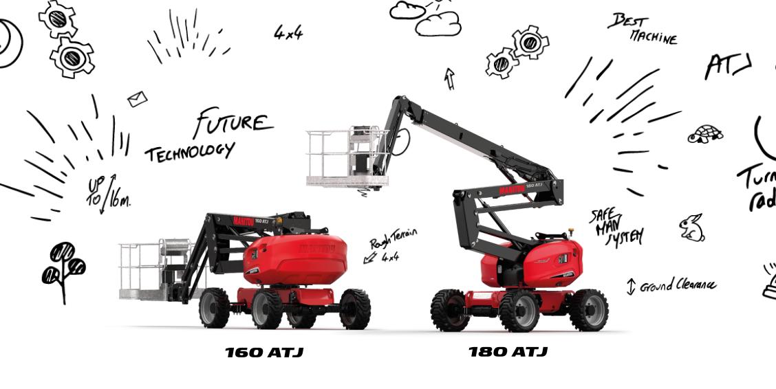 LAMANUTENTION's tweet photo. LA NOUVELLE GÉNÉRATION DE NACELLES #MANITOU 160 ATJ &amp; 180 ATJ EST ARRIVÉE ! 🙂
 Prenez de la hauteur en toute confiance.
 Apprenez-en plus sur le site dédié : https://t.co/P0jDzeUGuj https://t.co/AtoqQ9OF0x