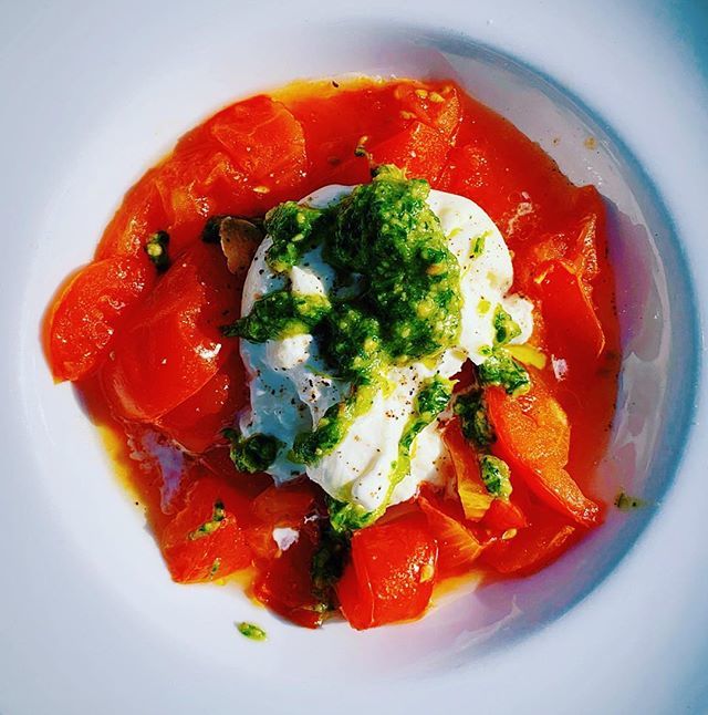 arms_albert's tweet photo. Fresh and light on the menu
๐
Burrata, confit tomato, parsley pesto๐
*
*
*
#burrata #tomatoes #pesto #fresh #light #starter #fromthemenu #tasty #tastyfood #londonfood #foodlondon #southlondon #pub #pubfood #foodpic #foodporn #eeeats #yesplease #sprinโฆ https://t.co/u1RrGrWpXS https://t.co/9dvan6O3R9