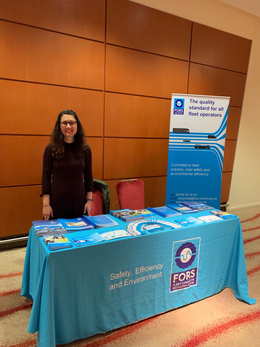 FORS_online's tweet photo. #FORS is attending the @CIHTUK #AnnualConference 2019 today where you can hear from our #expert speaker - #PaulWilkes how FORS can help your #fleet raise #standards and improve performance in your #SupplyChain. Visit the #FORS stand and raise any questions you may have #CIHTconf https://t.co/hFcCDxB4sG