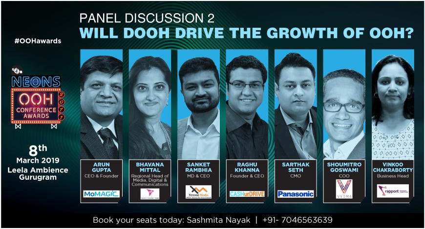 vyoma_media's tweet photo. Our COO, Mr. Shoumitro Goswami will be at the NEONS OOH Conference, In Gurugram tomorrow'. Hear him out! #DOOH #OOH #digitalsignage #NEONSOOH @e4mtweets https://t.co/Ulie1QUy0b