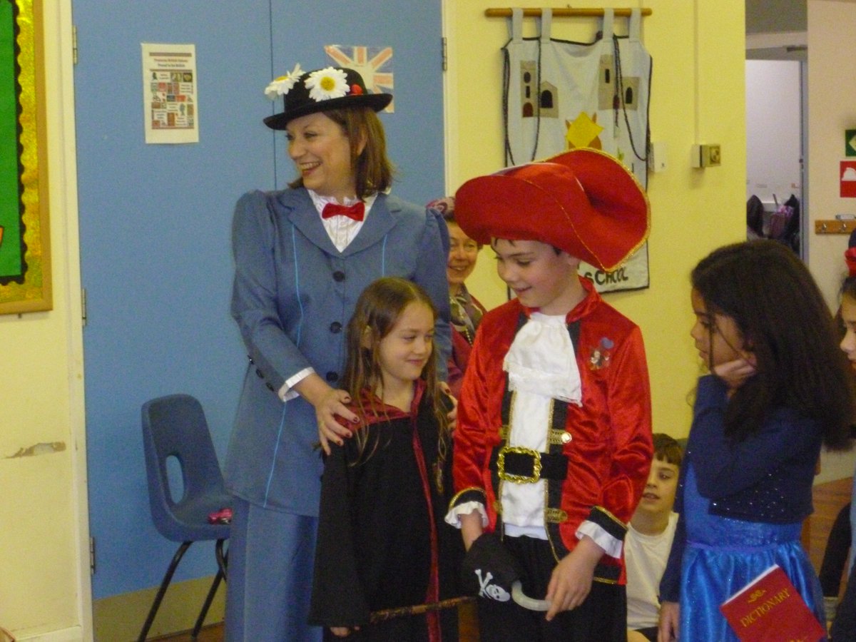 HCEP_BRCEP's tweet photo. World Book Day at Bishopton! Can you guess the characters? https://t.co/GPMxGEDxOs