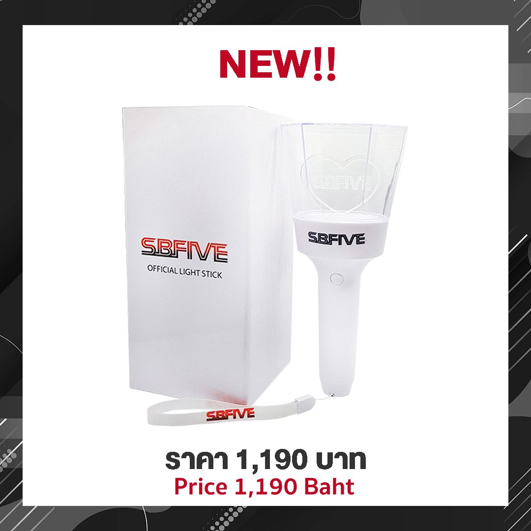 sbfive_official's tweet photo. 🆕 SBFIVE PENLIGHT!! 
📌Price 1,190 Baht 
Oversea can get the detail and orders on this link! https://t.co/vx2FHFCkrz

#SBFIVE https://t.co/2DxLMxJDzL