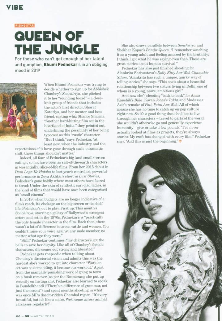Jungle Queen👑 <a href="/bhumipednekar/">bhumi pednekar</a> 
Via- <a href="/gqindia/">GQ India</a>
