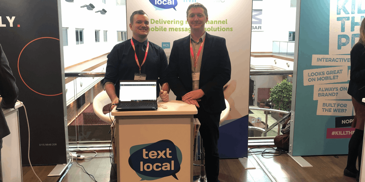 webexinteract's tweet image. Set up and ready to go at @ExecutiveLN! Drop by stand 16 to discover more about the future of digital customer interactions. #mobilemessaging #ExecLN