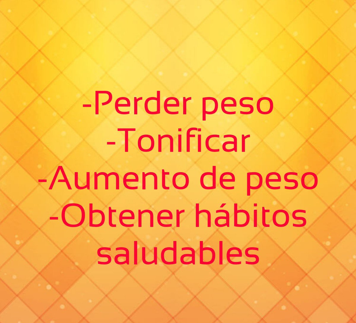 ¿Os apetece? Solo diciendo "ok" yo os informo. #porunavidasaludable