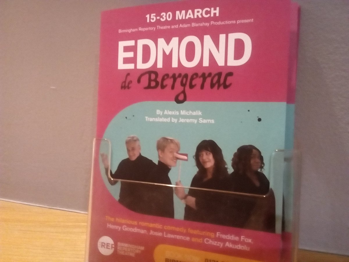 Spied #HonourPlay #HenryGoodman <a href="/BirminghamRep/">The Rep</a> when producer <a href="/tara_finney/">Tara Finney</a> was up to open good dog in the studio!