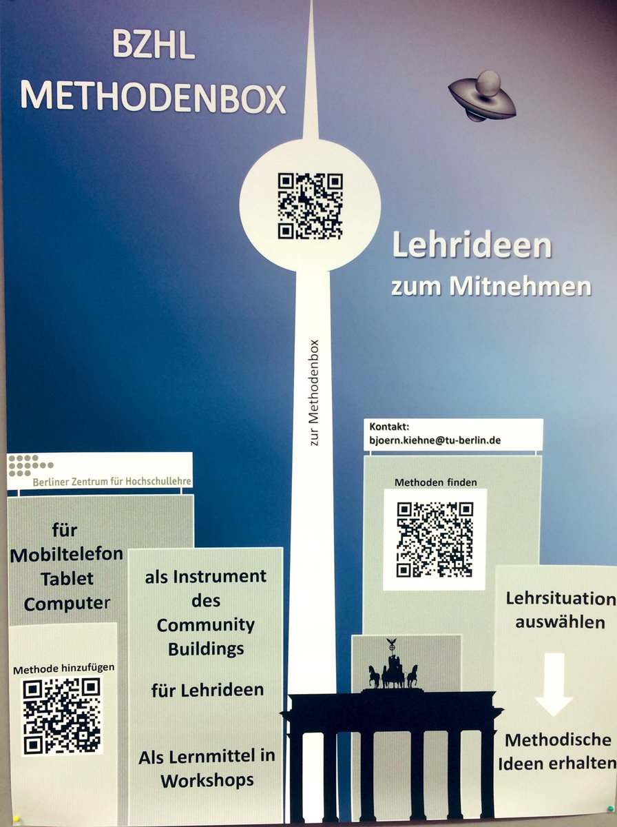 HD_UniLeipzig's tweet photo. Tolle Tipps und Erklärvideos für Methoden in der Lehre findet man auch in der #App des #BZHL (Berliner Zentrum für Hochschullehre). #Methodenbox Gerade entdeckt auf der #dghd2019 https://t.co/yfFR7mtGuH