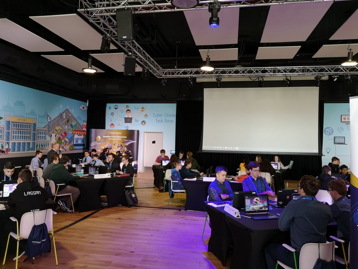 SandbachCCF's tweet image. It's all going on at the Cyber Citadel in the finals of the #cybercenturion competition. Great to see two @aircadets teams competing at the highest level @Cyberchallenge @CCFcadets @633aircadets @ComdtAC @northropgrumman @dom_surry