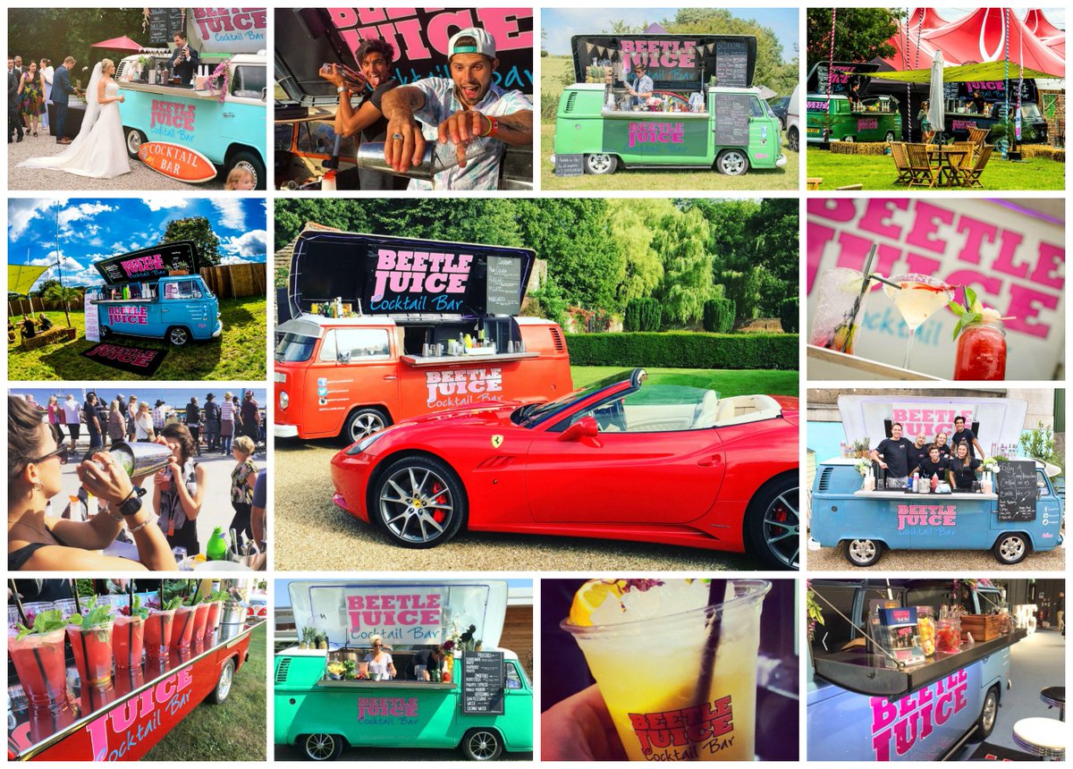 Looking for a fabulously funky mobile bar for your wedding? Fab, then you must check out <a href="/BeetleJuiceltd/">Beetle Juice Events</a>
They have a fleet of VW vans, all with their own character &amp; we love them all. More in today's post wp.me/p7Rk3m-1i2