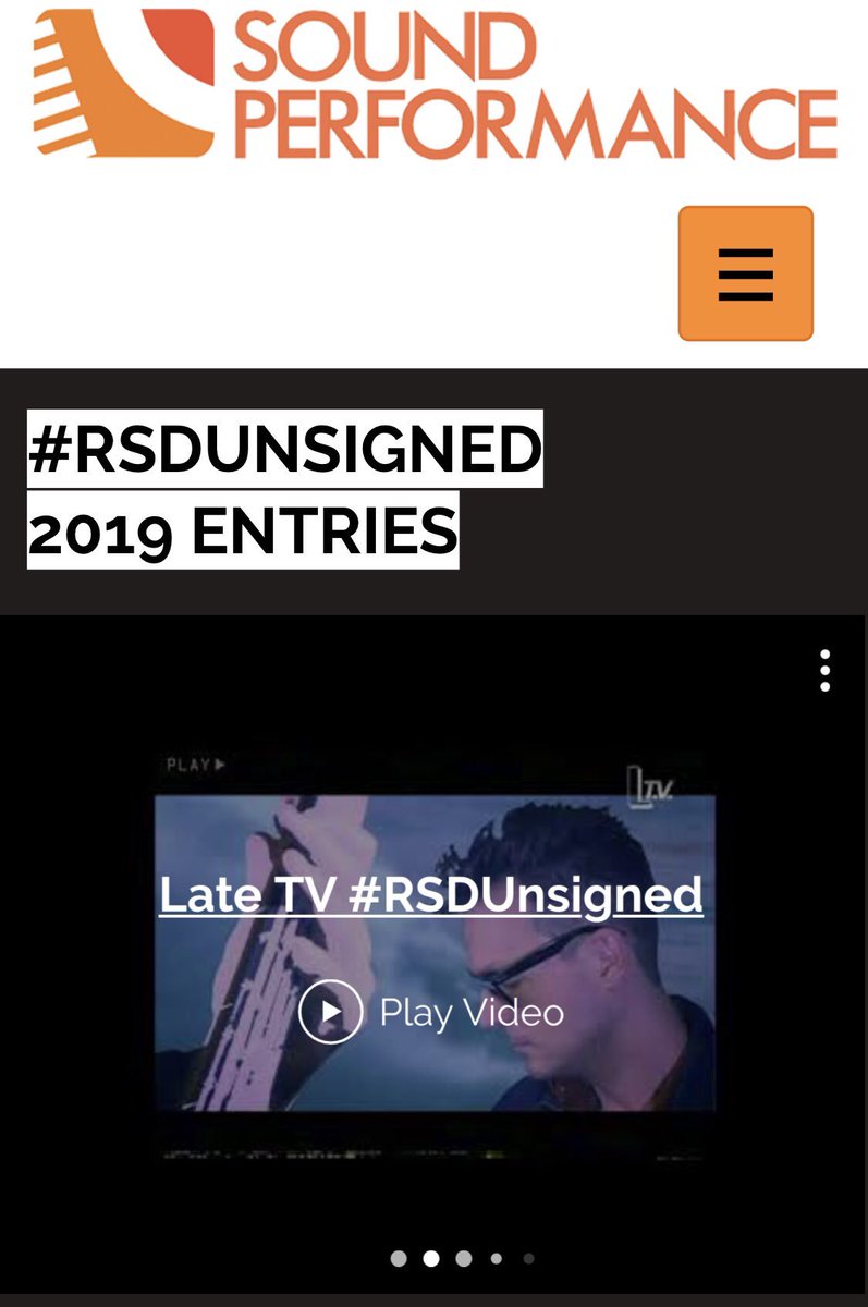 Check out my submission with @TheLateTV for #RSDUnsigned @SoundPerformUK! It’s been a lifelong dream to get some music pressed to #vinyl and this could be our chance! #rsd2019 
soundperformance.co.uk/submissions