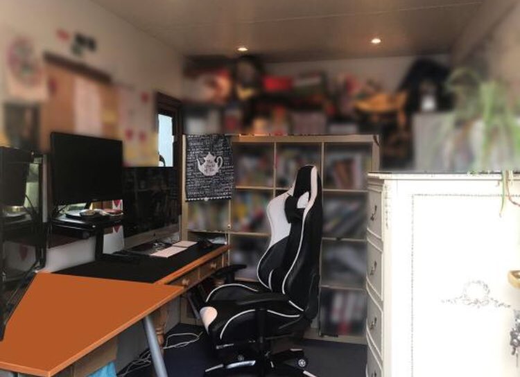 Because using the tilt shift effect can blur out all the sh*t in the background. Nice office chair anyone?