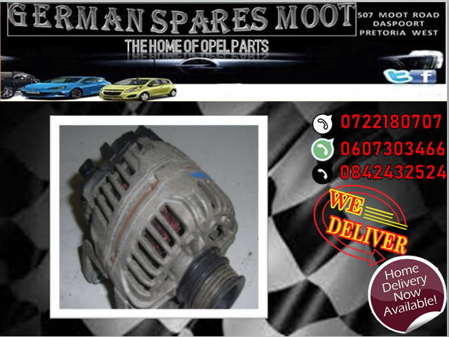 GermanMoot's tweet image. OPEL MERIVA ALTERNATOR FOR SALE.