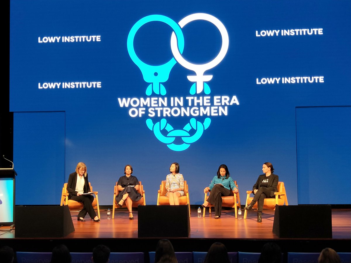 Janeartup's tweet photo. Great talk tonight from some amazing and powerful women.....takeaways....you can't assume all women interest is the same.....acting locally is political.....and watching MAFS is ok if you engage is the larger commentary around it ....totally inspiring.....#IWD2019 #lowyinstitute https://t.co/oWnU1qE05D