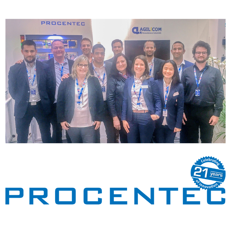 PROCENTEC_DE's tweet photo. Wir möchten uns bei unserem Partner AGILiCOM für die Kooperation und das Teamwork bedanken! Sie können uns heute und morgen noch in Halle 4, Stand P122 auf der SMART INDUSTRIES in Lyon besuchen! #PROCENTEC#PROFIBUS #PROFINET #IndustrialEthernet https://t.co/O1NoRw7H5W